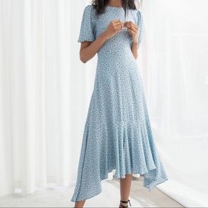& Other Stories Handkerchief Hem Dress
